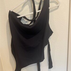 Free People Black Women's Bodysuit NWT!